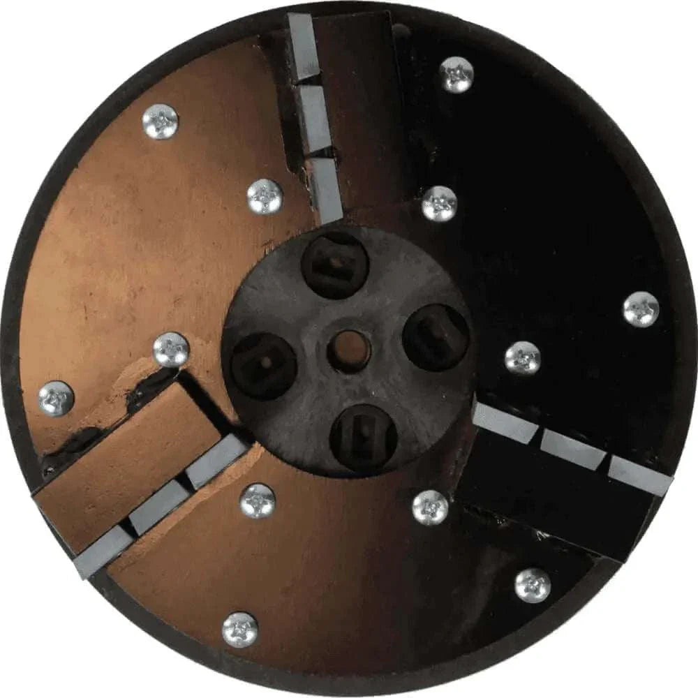 Set of 3 Cimex Carbide Scrapers with four-sided blades for 19-inch Cimex floor machines, ideal for tough coating removal