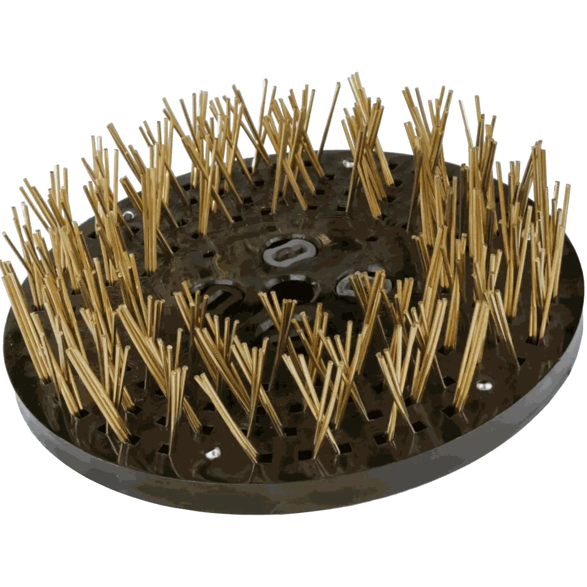 4845 Cimex Non-Spark Wire Brushes set of 3 for 19 inch Cimex floor care machines with bronze wire bristles