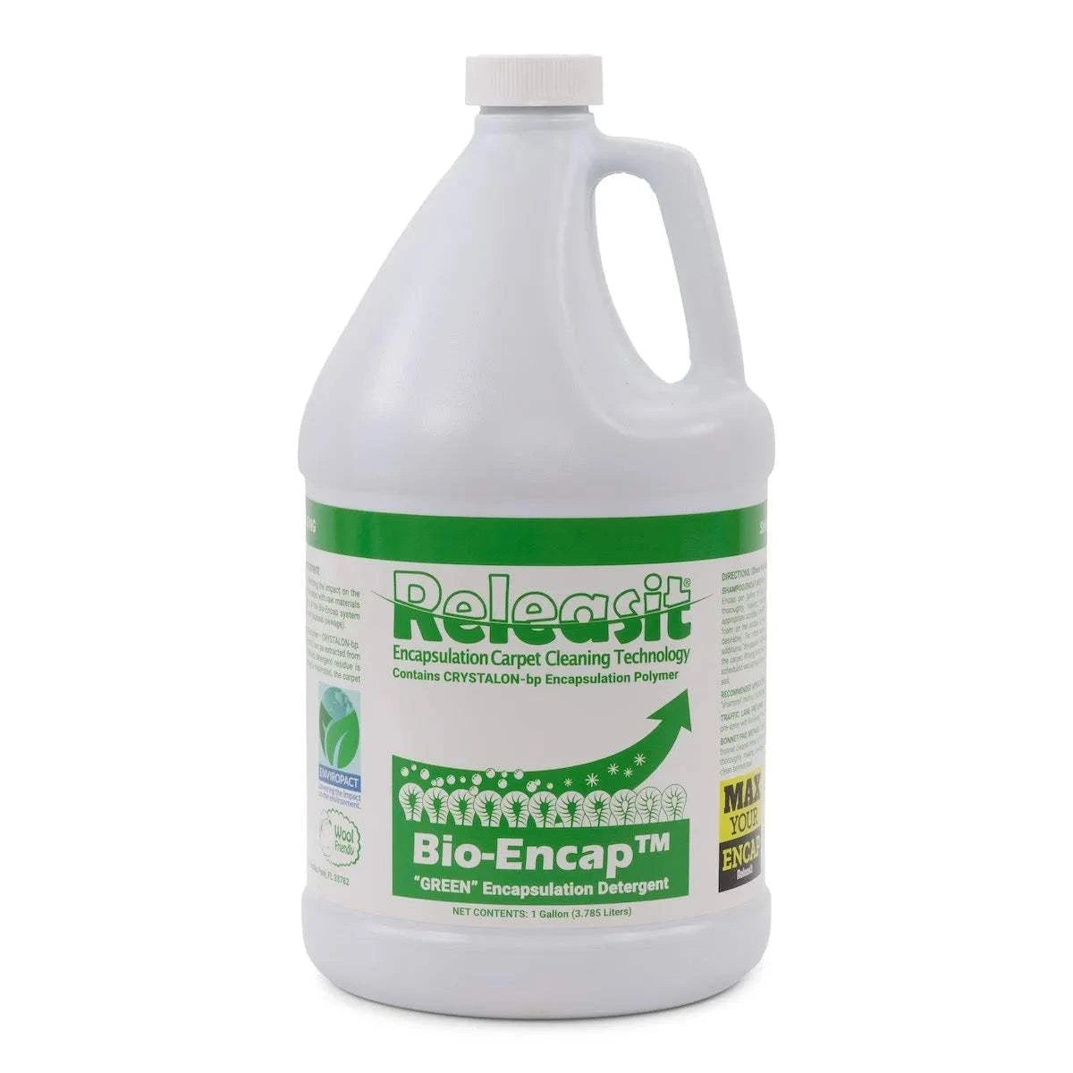 Releasit Bio-Encap Green Encapsulation Detergent 1 gallon eco-friendly carpet cleaner