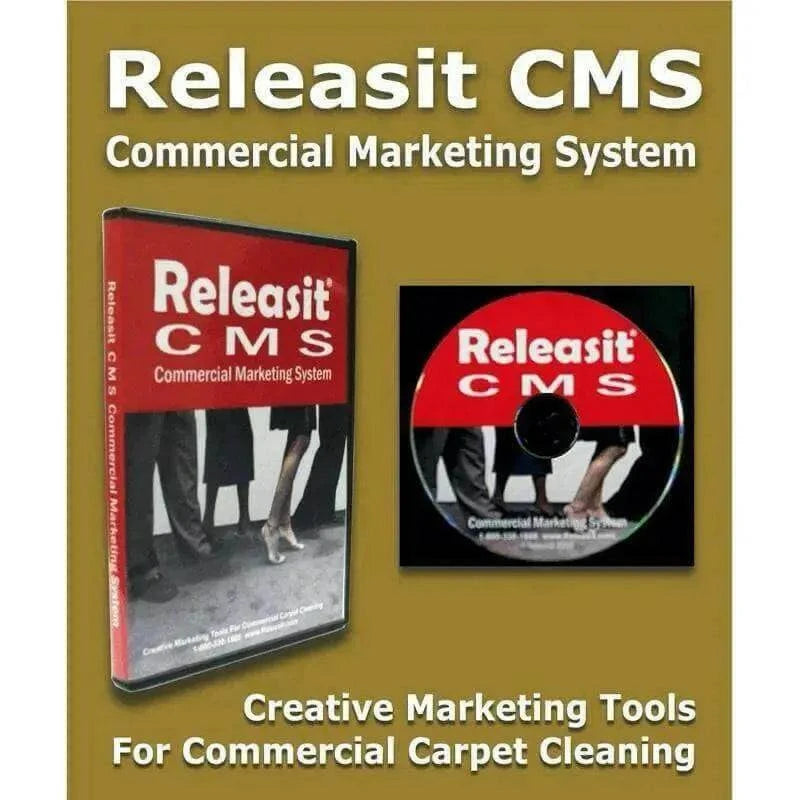 CMS Commercial Marketing System digital product for commercial carpet cleaning marketing and supplies