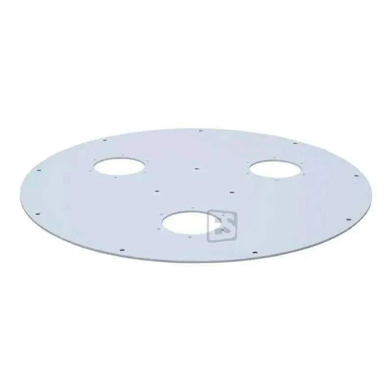 Cimex White Bottom Cover Plate #9490 for carpet cleaning machines