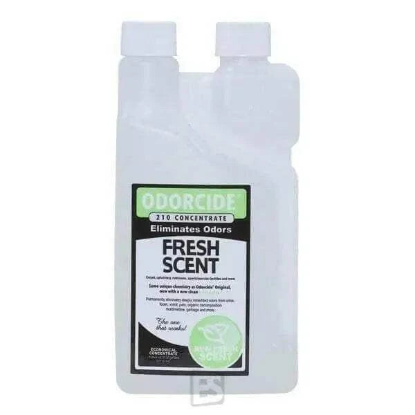 Odorcide Fresh Scent pint bottle for powerful, safe, and biodegradable odor elimination with a fresh fragrance.