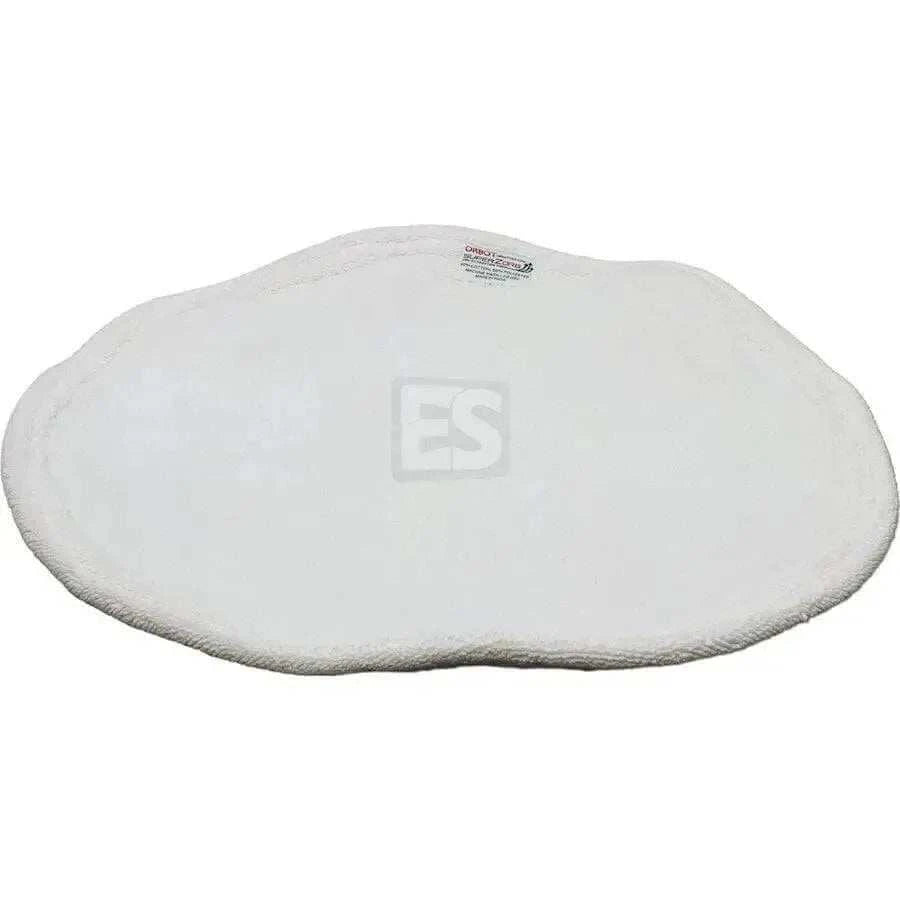 SUPERZORB Pads 21-inch white terrycloth carpet cleaning bonnets case of 10