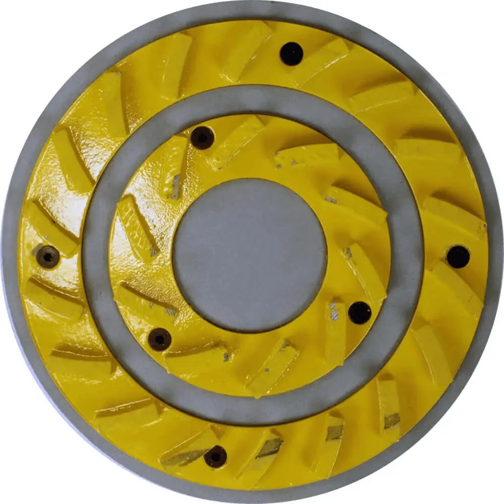 YEL20HD Cimex Heavy Duty Yellow Smooth Grind Diamond Blade (set of 3) for 19 inch Cimex Machines