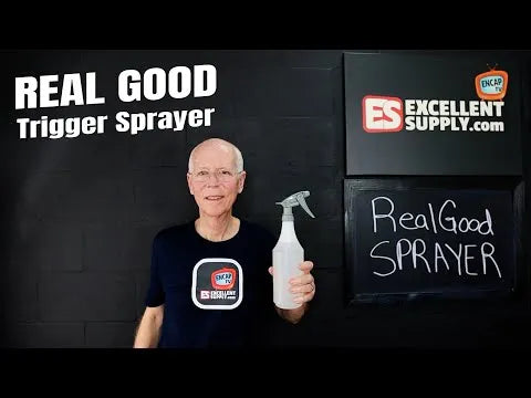 REAL GOOD Chemical Resistant Sprayer with Quart Bottle | ExcellentSupply.com