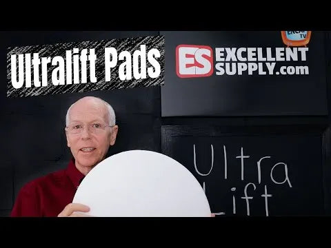 Orbot UltraLift Pads - 17" Melamine Floor Cleaning Pads (Case of 5 Pads) | ExcellentSupply.com