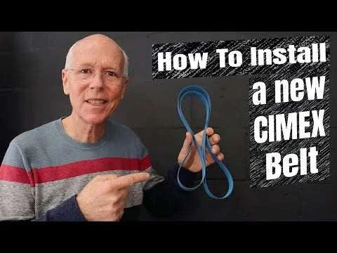 Replacement belt for Cimex CR48 19 inch carpet cleaning machine part 40144