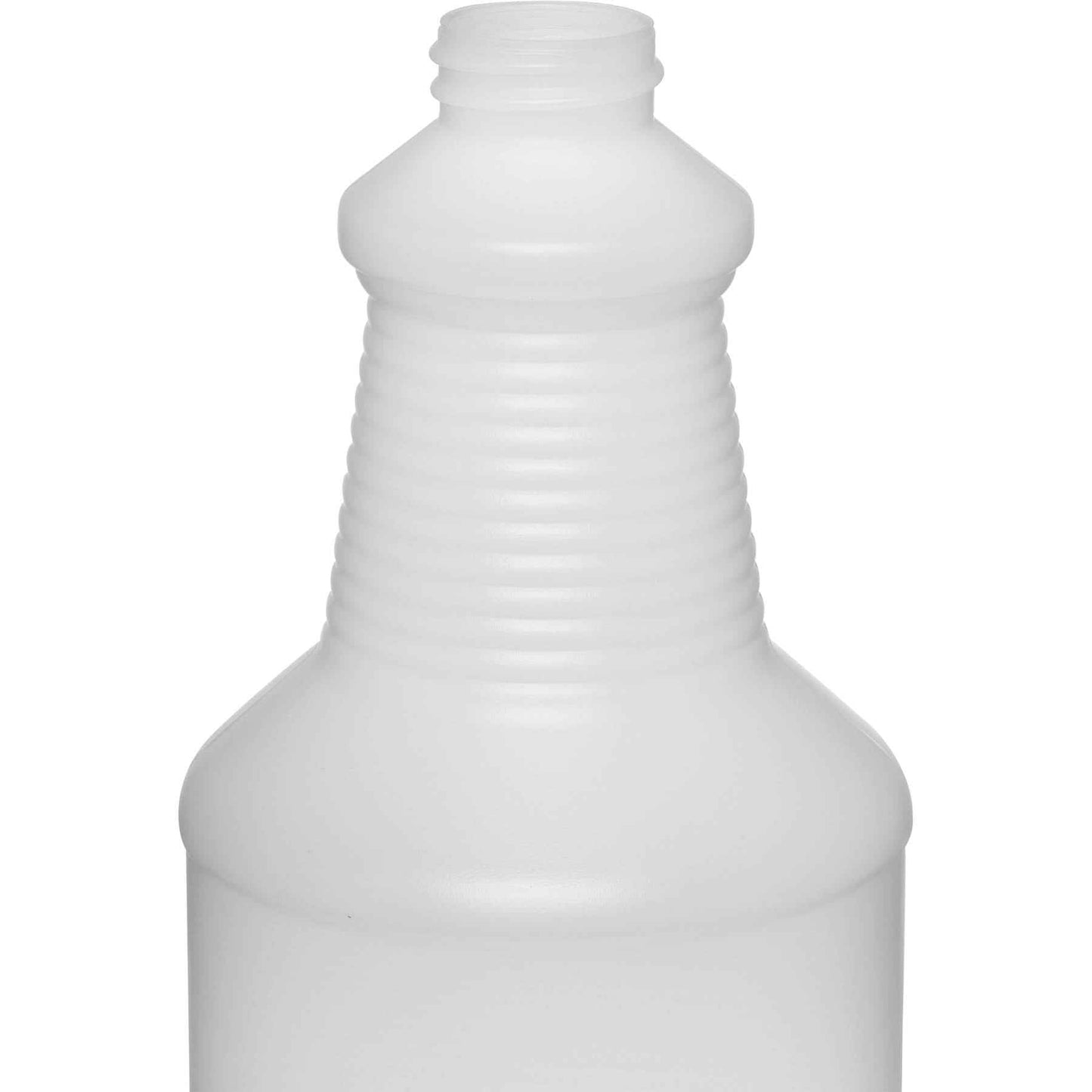 32 oz. (Quart) Natural HDPE Plastic Carafe Bottle for Trigger Sprayer