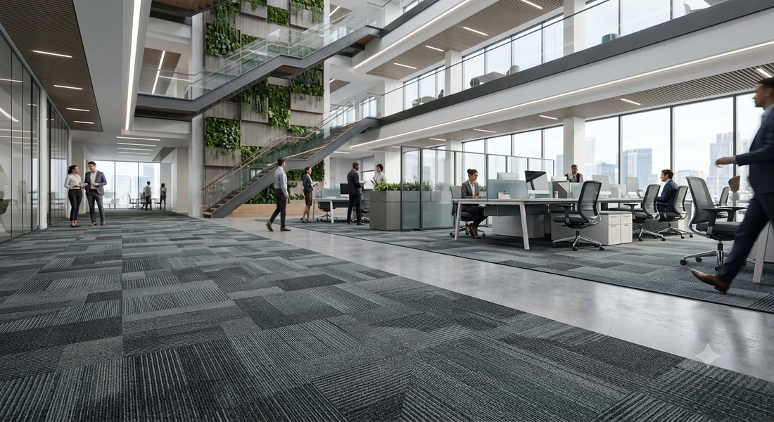 Large-Scale Commercial Carpet Maintenance