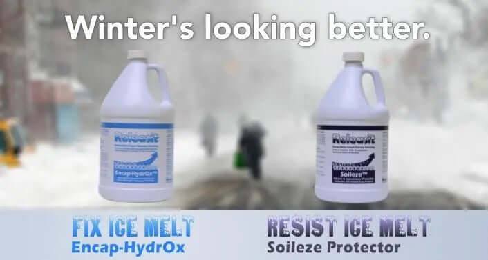 Encap-HydrOx for treating Ice Melt removal and other conditions that responds well to hydrogen peroxide - ExcellentSupply.com
