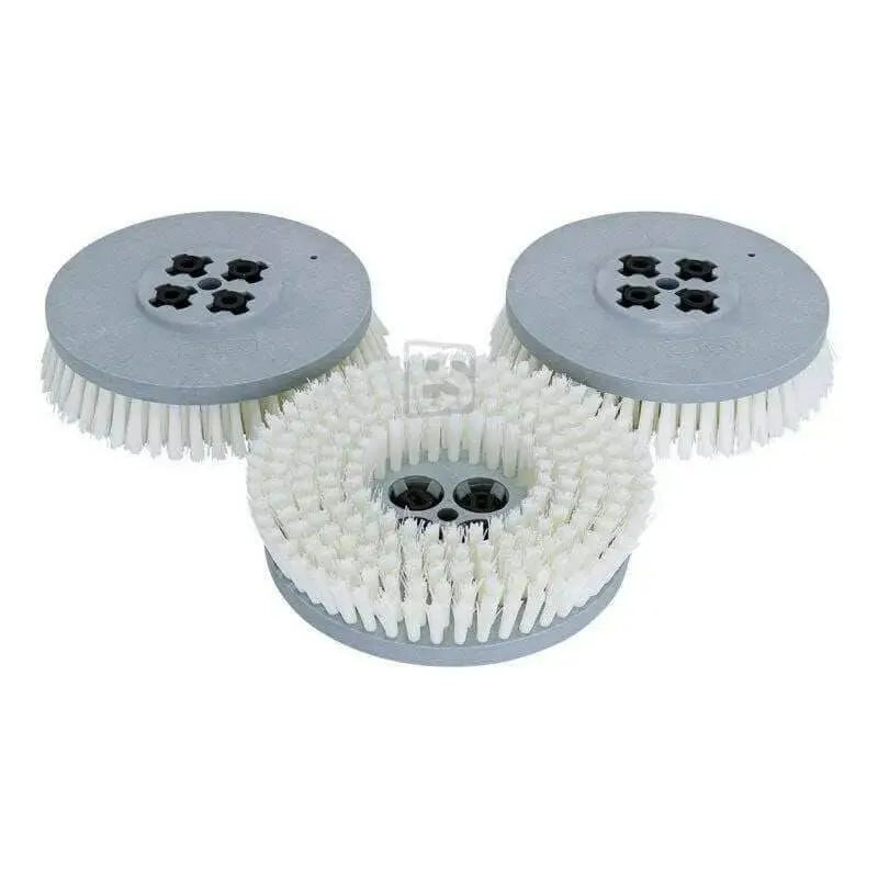 4805 Firm Cimex Brushes set of 3 for 19 inch Cimex Machines Floor Care and Commercial Carpet