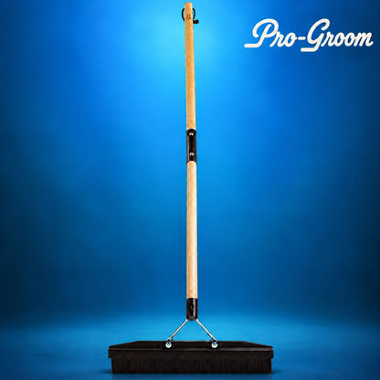 Pro Groom 18-Inch Carpet Brush (57-Inch Reach)