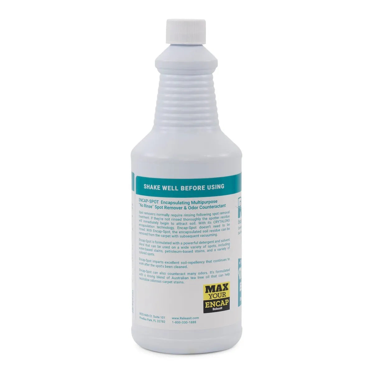 • Releasit Encap-Spot – Encapsulation Carpet Spot Remover and Odor Treatment (12 Quart Case) Encapsulation Carpet