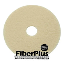 FiberPlus Carpet Cleaning Pads 12 inch case of 5 Commercial Carpet Cleaning Supplies for Oreck Orbiter