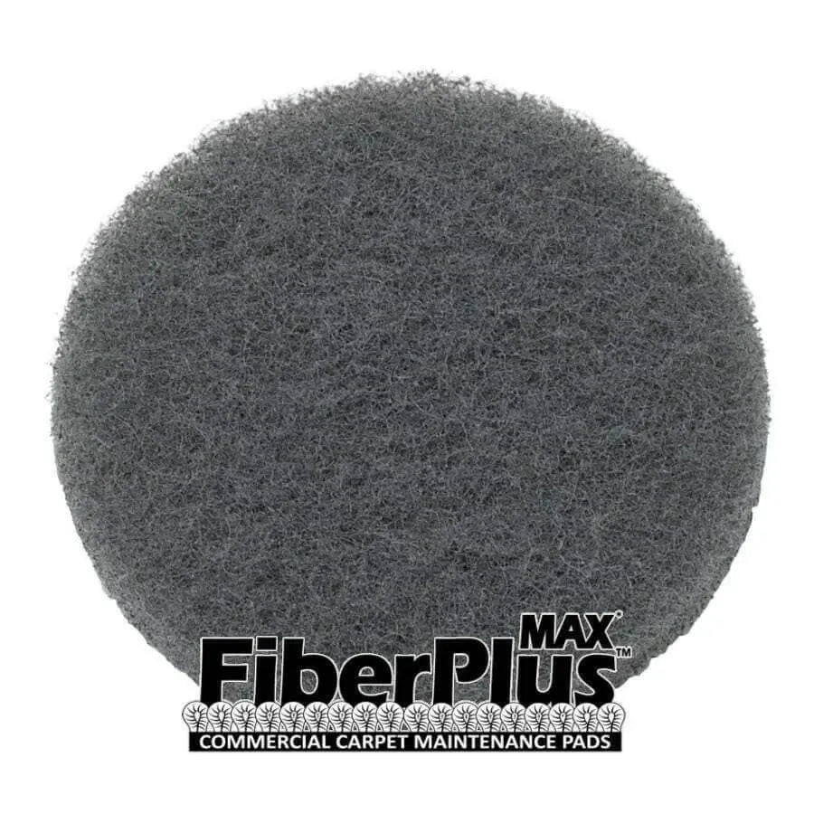 FiberPlus MAX Carpet Cleaning Pads 8 inch Case of 15 Commercial Carpet Cleaning Supplies for 19" Cimex
