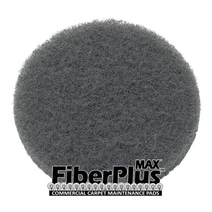 FiberPlus MAX Carpet Cleaning Pads 8 inch Case of 15 Commercial Carpet Cleaning Supplies for 19" Cimex