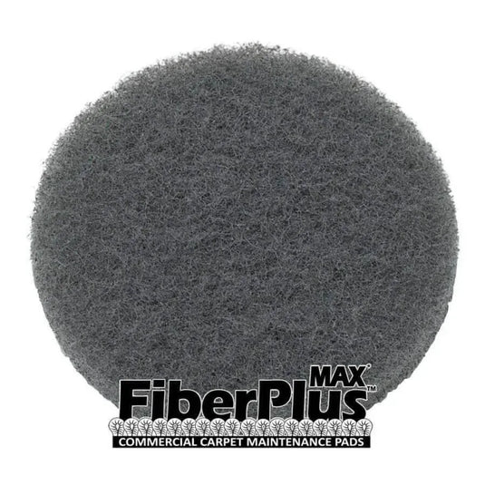 FiberPlus MAX Carpet Cleaning Pads 8 inch Case of 15 Commercial Carpet Cleaning Supplies for 19" Cimex