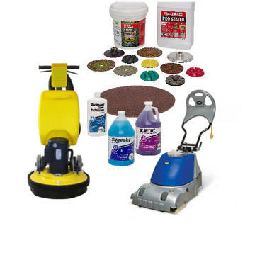 Hard surface restoration products, floor care products