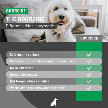 Odorcide Duralast eliminates pet odors