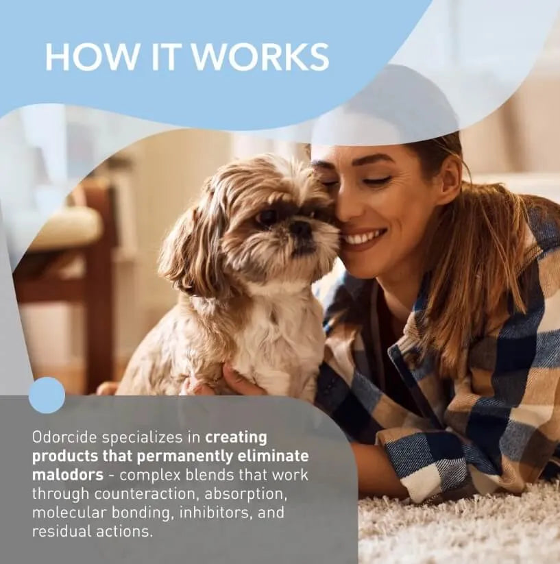 Odorcide Duralast odor remover for pet odors