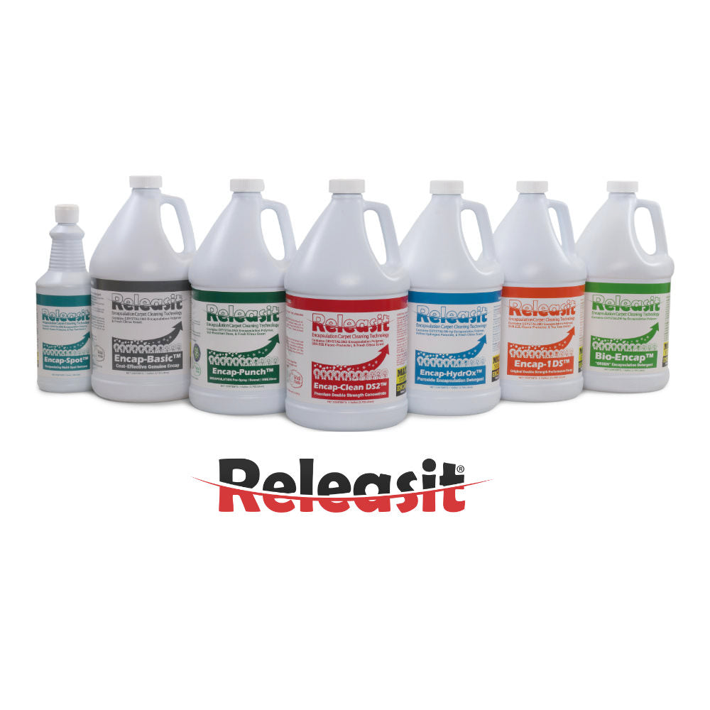 Releasit encapsulation detergents - carpet cleaning chemicals