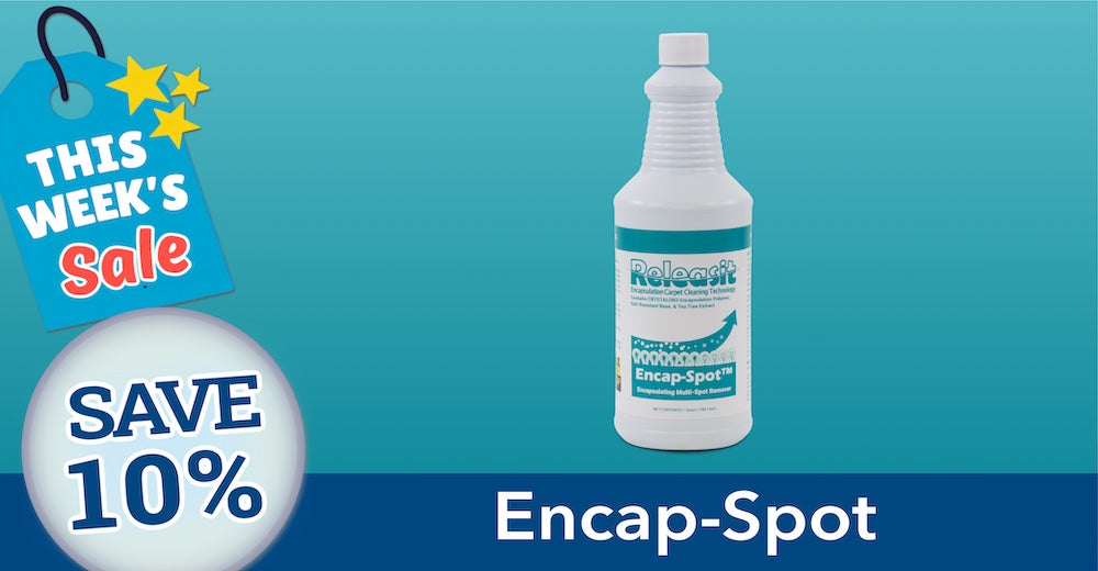 Encap-Punch - On sale this week - For commercial carpet cleaning spot cleaning