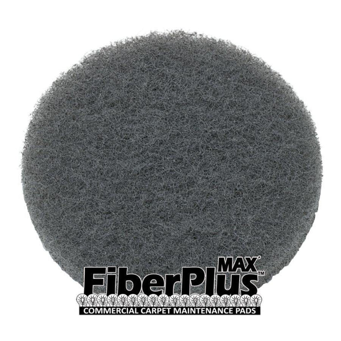 FiberPlus MAX Carpet Cleaning Pads 8 inch (Case of 15) Commercial Carpet Cleaning Supplies (for 19" Cimex)