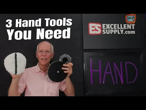 8 inch Bonnet Mitt for hand spotting and upholstery cleaning | ExcellentSupply.com