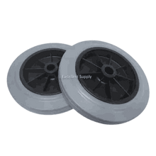 10 inch Cimex wheel set upgrade with solid-core wheels and stainless steel axle for improved control and transport