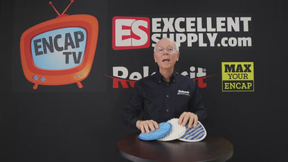 Tuway Thin One Carpet Bonnet 8 inch (Case of 12) Carpet Cleaning Bonnet and Floor Buffing Cimex | ExcellentSupply.com