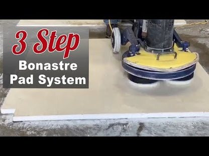 17-inch BONASTRE DIAMOND FLOOR POLISHING PADS (BURGUNDY, YELLOW or GREEN)