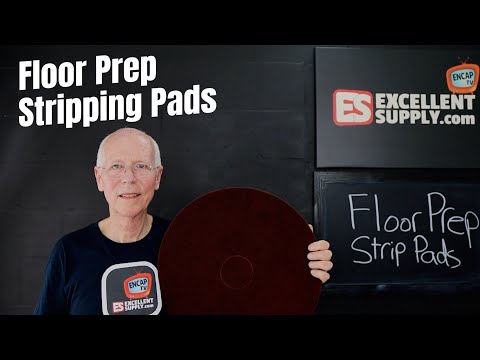 17" FLOOR PREP PAD – Zero Chem Floor Stripping Pads (case of 10 pads) | ExcellentSupply.com
