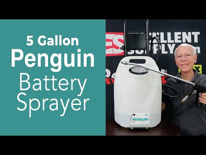 Penguin / 5 Gallon Battery Powered Sprayer - 120 PSI