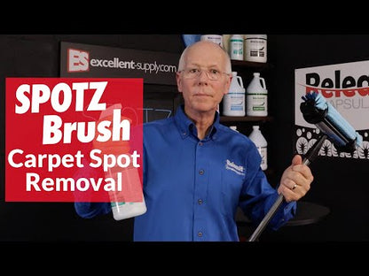 SpotzBrush - Kit de cepillo para manchas para quitar manchas de alfombras y quitar manchas