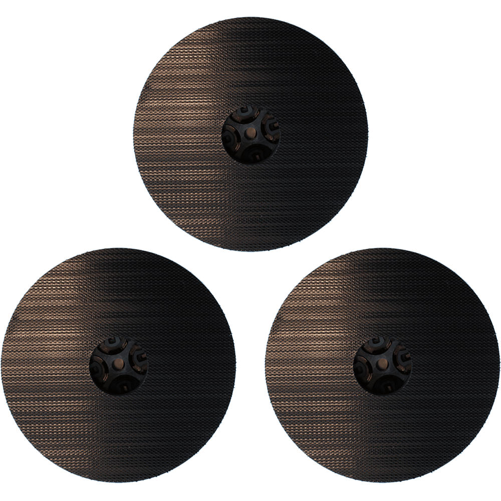 Cimex 4860 Velcro Pad Drivers for Diamond Discs (Set of 3) Fits 19 inch Cimex Marble Grinding