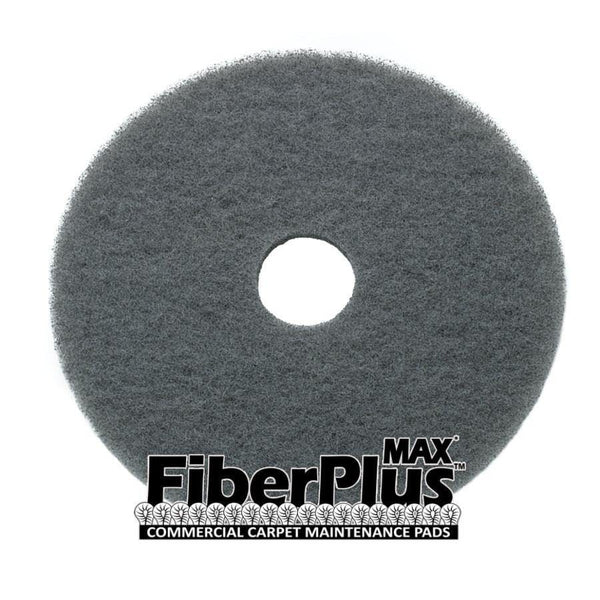 FiberPlus MAX Carpet Cleaning Pads 12 inch (Case of 5) Commercial Carpet Cleaning Supplies.