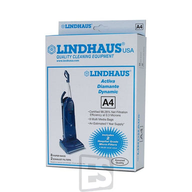 Lindhaus A4 Bags for Activa Vacuums