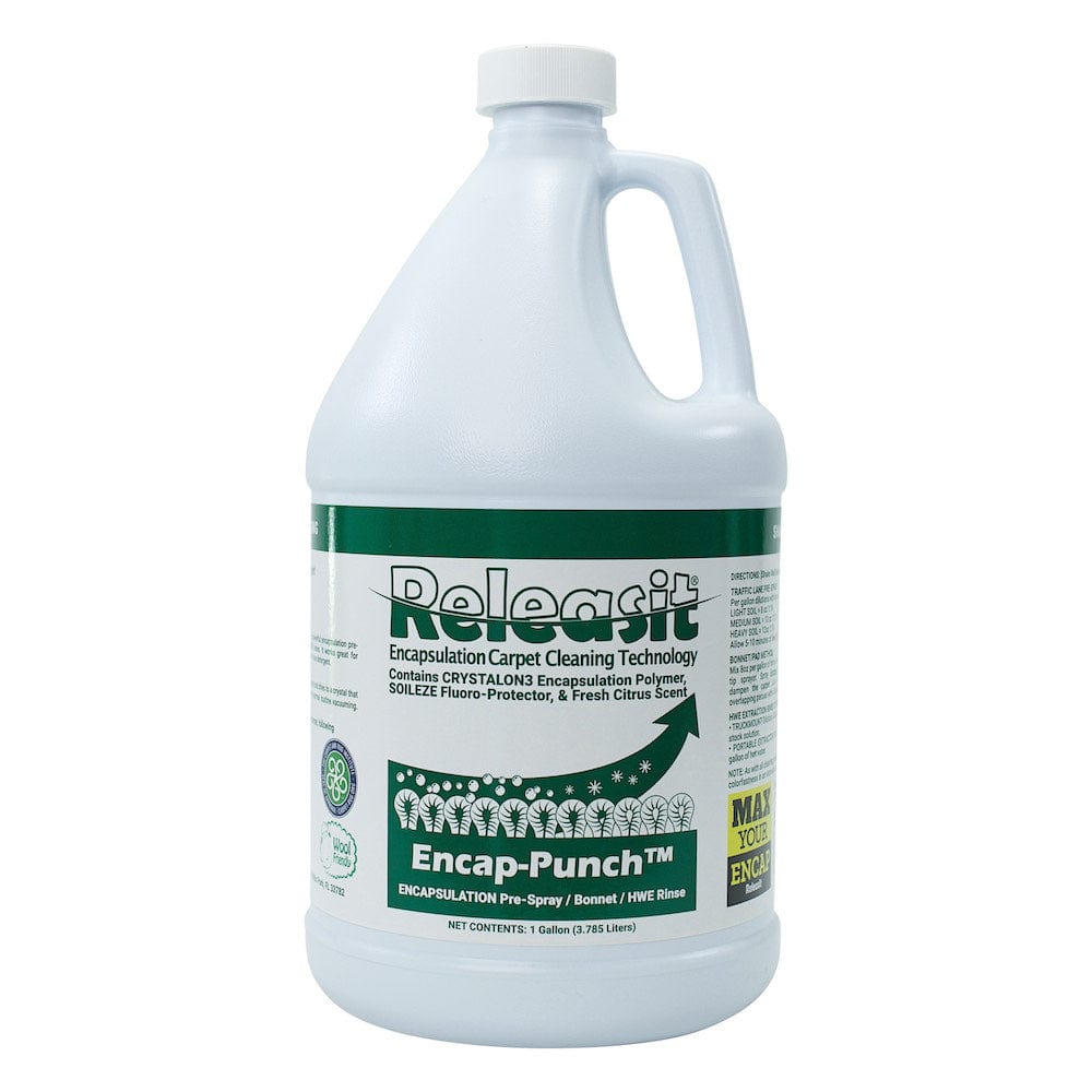 Releasit Encap-Punch (1 Gallon) Carpet Cleaning Encapsulation Pre-Spray [Encap]