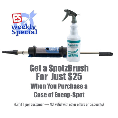 Weekly Special! Buy 1 Case of Encap Spot Get a Spotz Brush for Just $25
